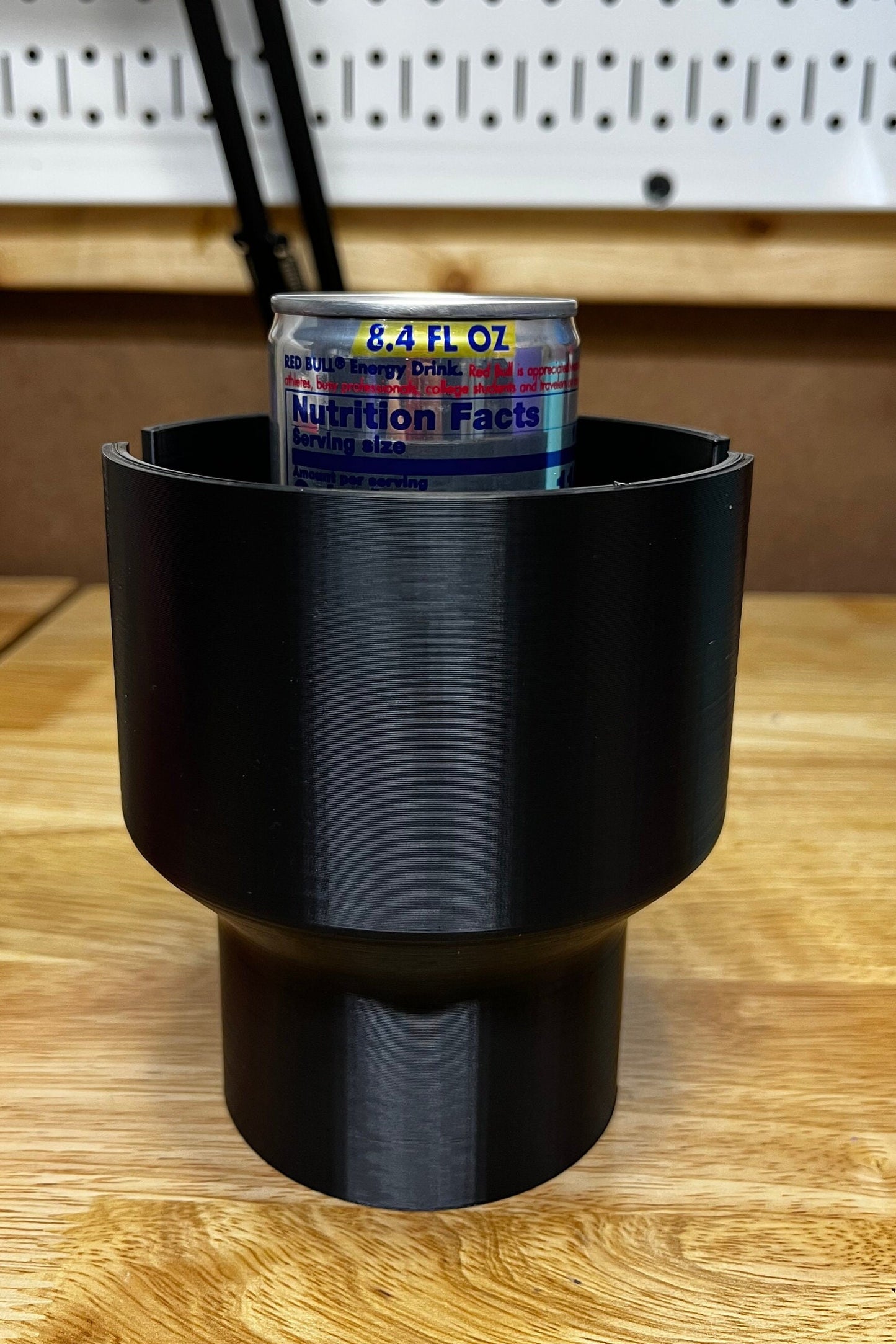 Cup Holder Extender |RedBull |Pop can|Soda|Water bottle | Jug | Mug | 3d printed | ext | accessory | Adapter