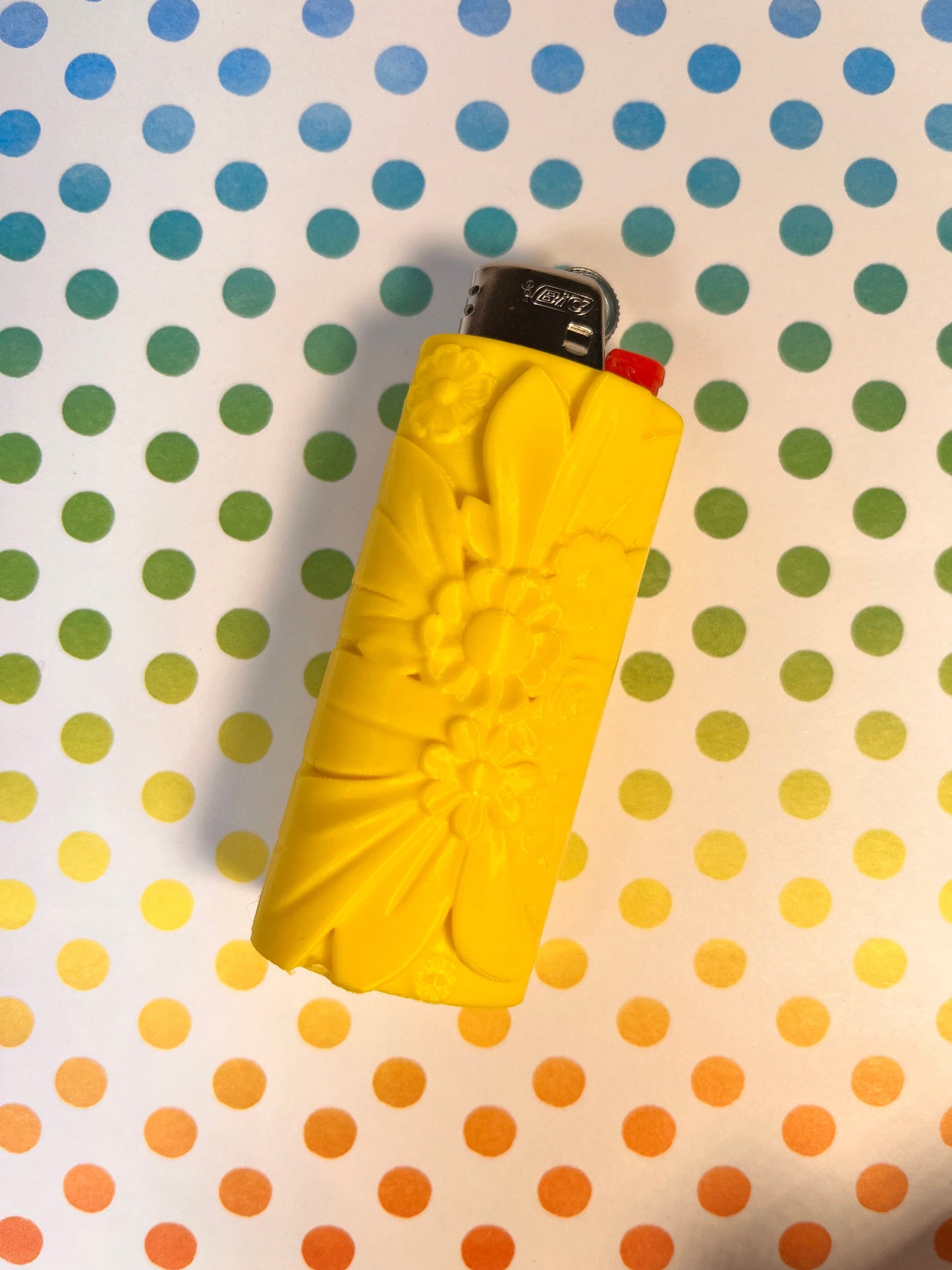 Bic Lighter Holder | Case | 3d Printed | Cute | Flowers |