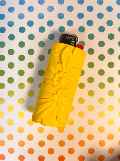 Bic Lighter Holder | Case | 3d Printed | Cute | Flowers |